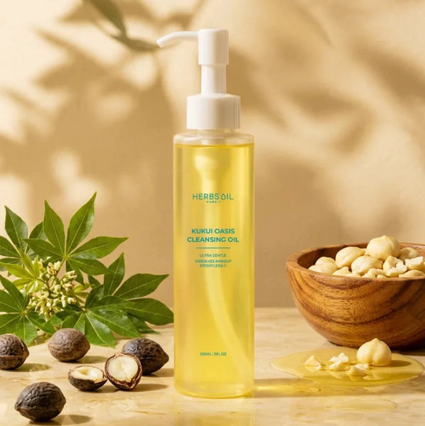 夏威夷Kukui果潔顏油｜Herbs'Oil 卸妝深層清潔保濕– Herbs'Oil Hawaii